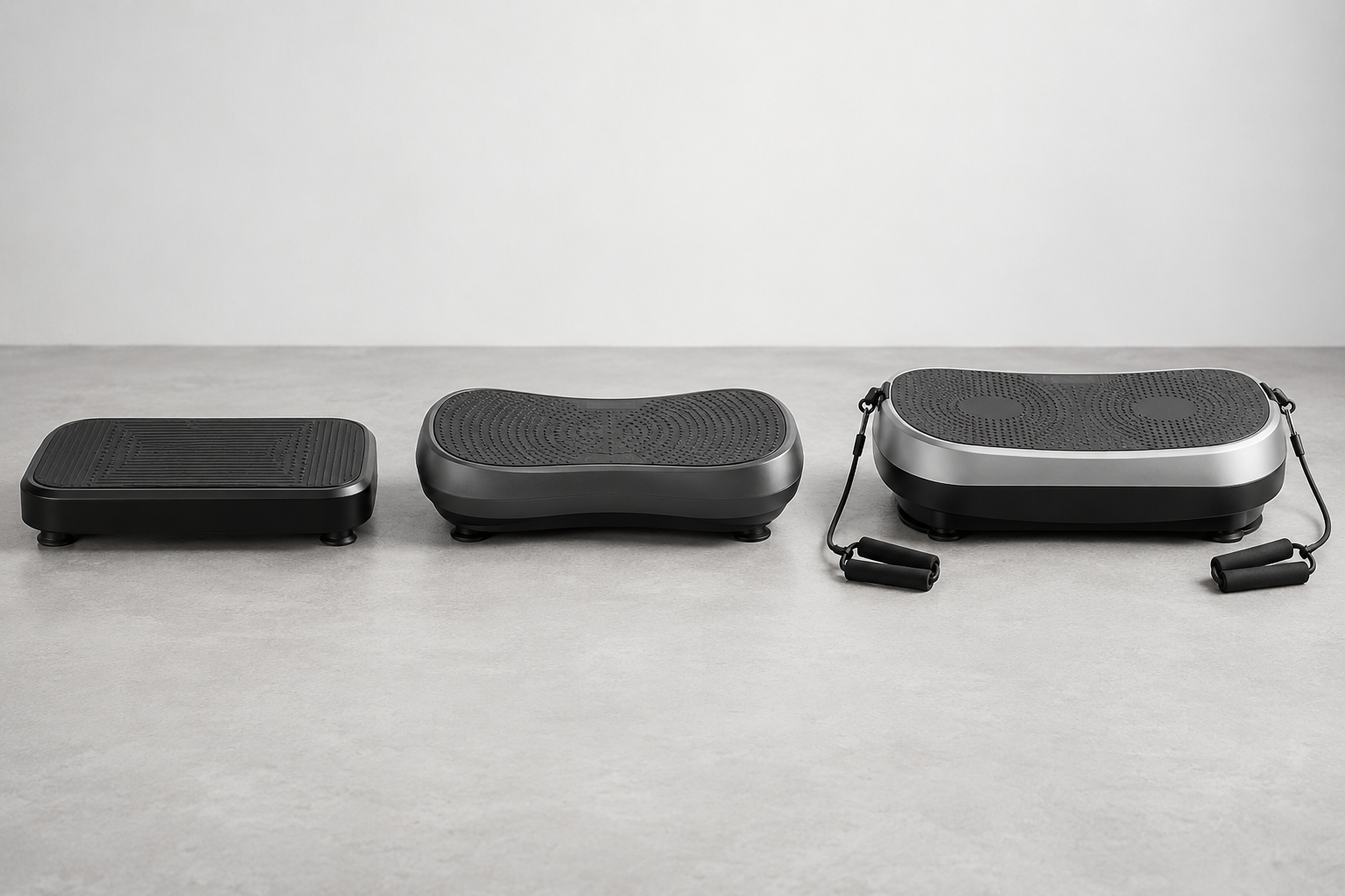 Editorial view of a vibration plate in the LifePro Rumblex Plus 4D Triple-Motor Vibration Plate product category